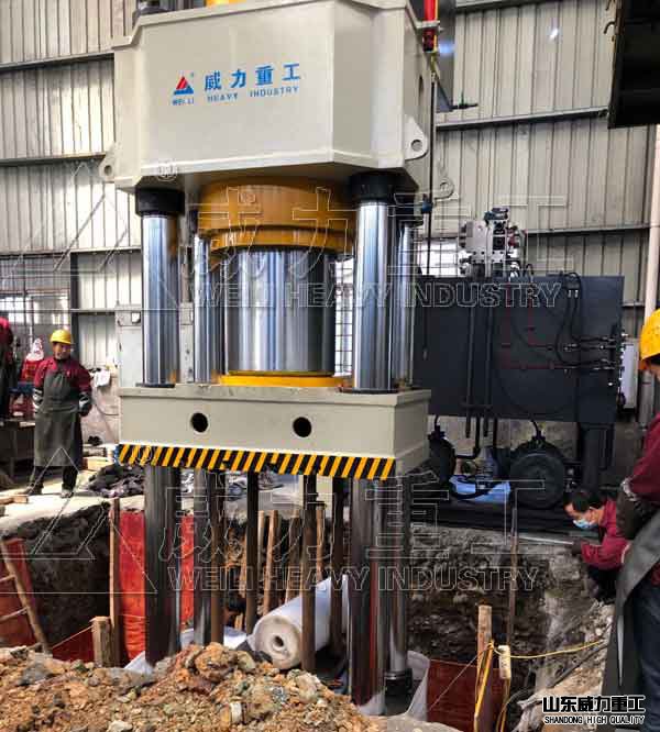 1200噸伺服汽車(chē)零件鍛造油壓機(jī)